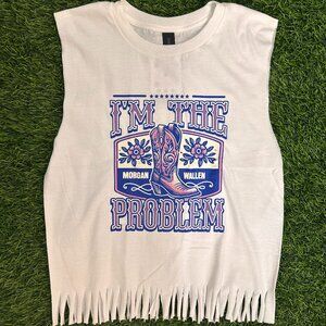 I'm The Problem Wallen Fringe Tank